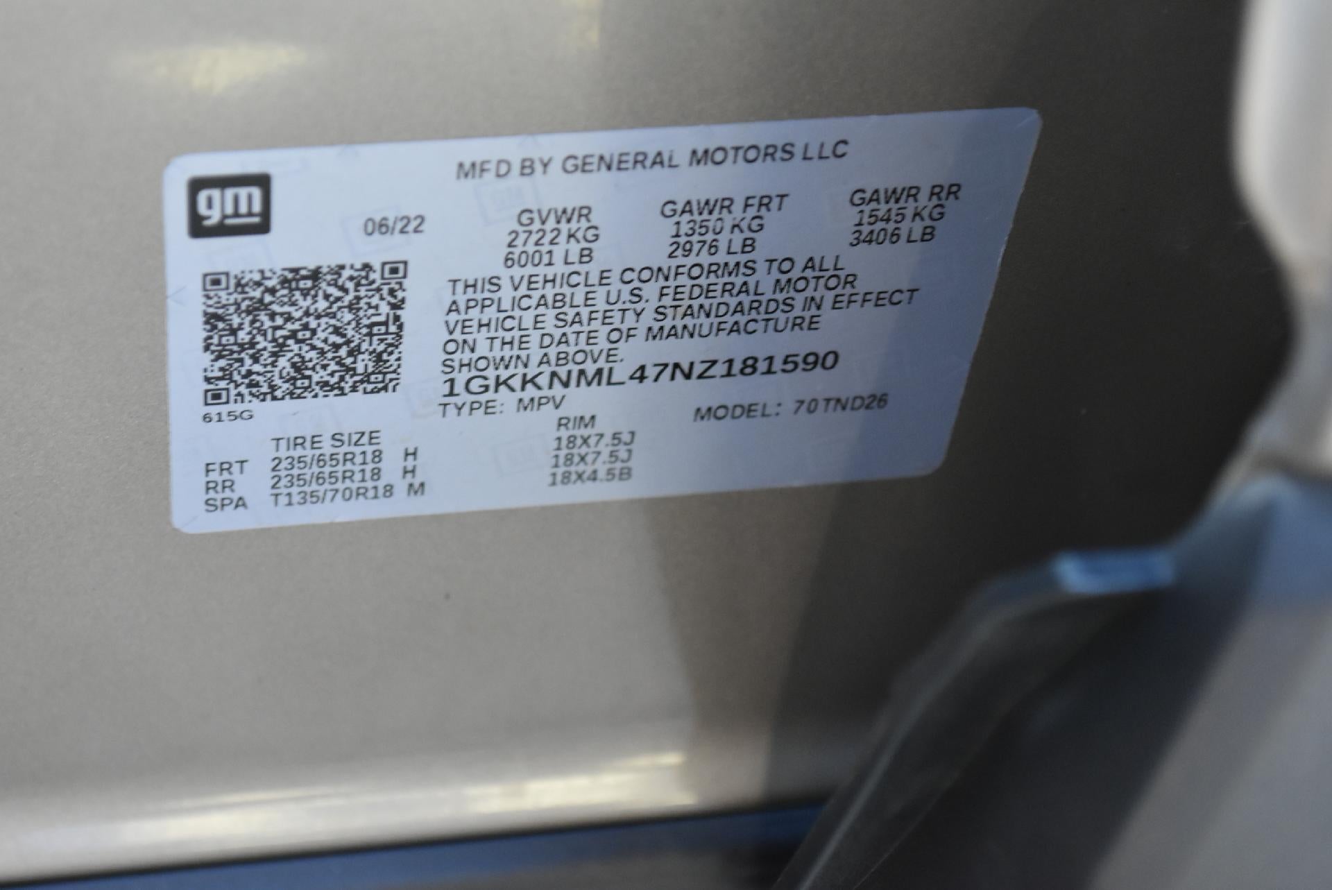 2022 GMC Acadia FWD SLT