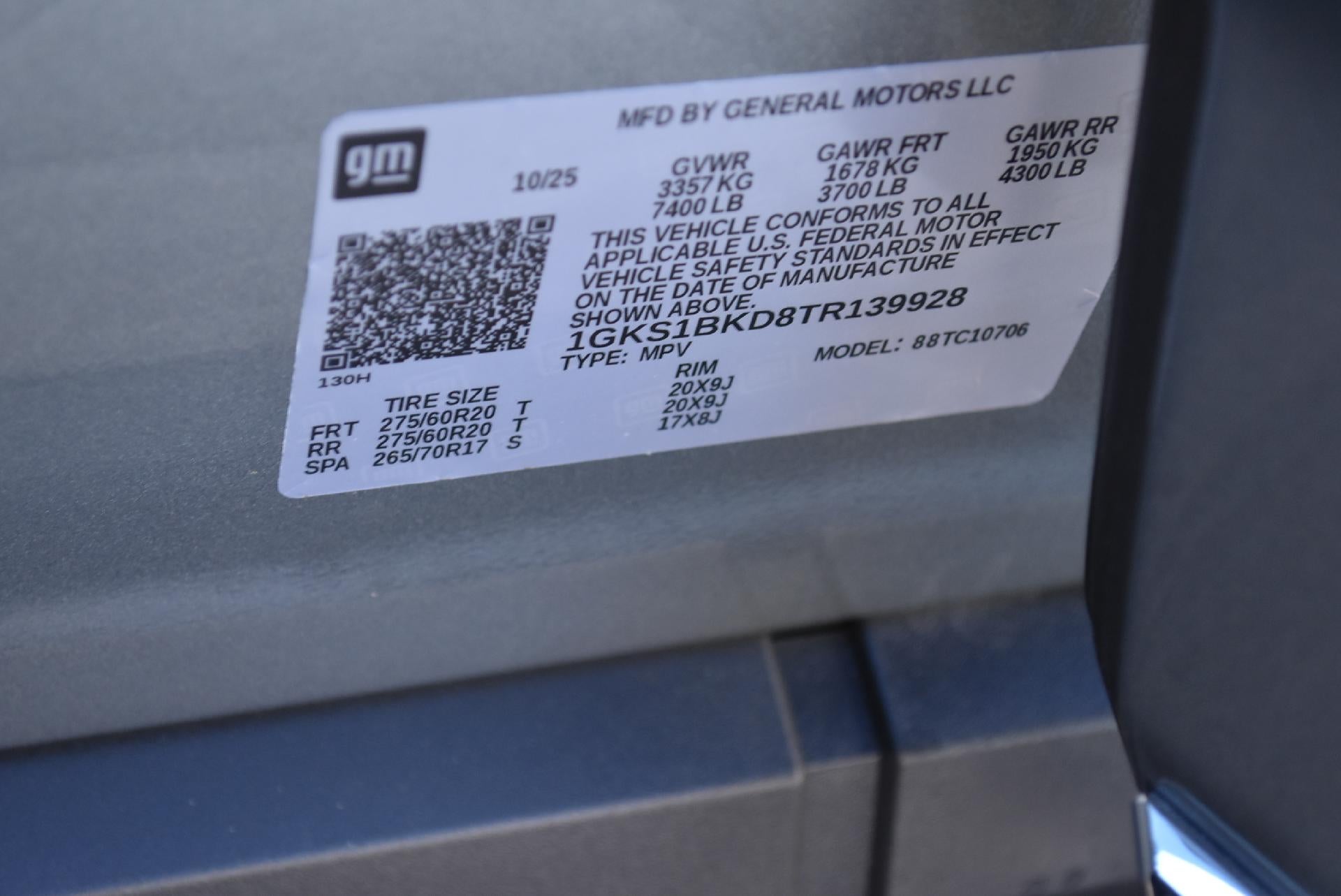 2026 GMC Yukon Elevation