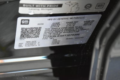 2026 Chevrolet Traverse RS