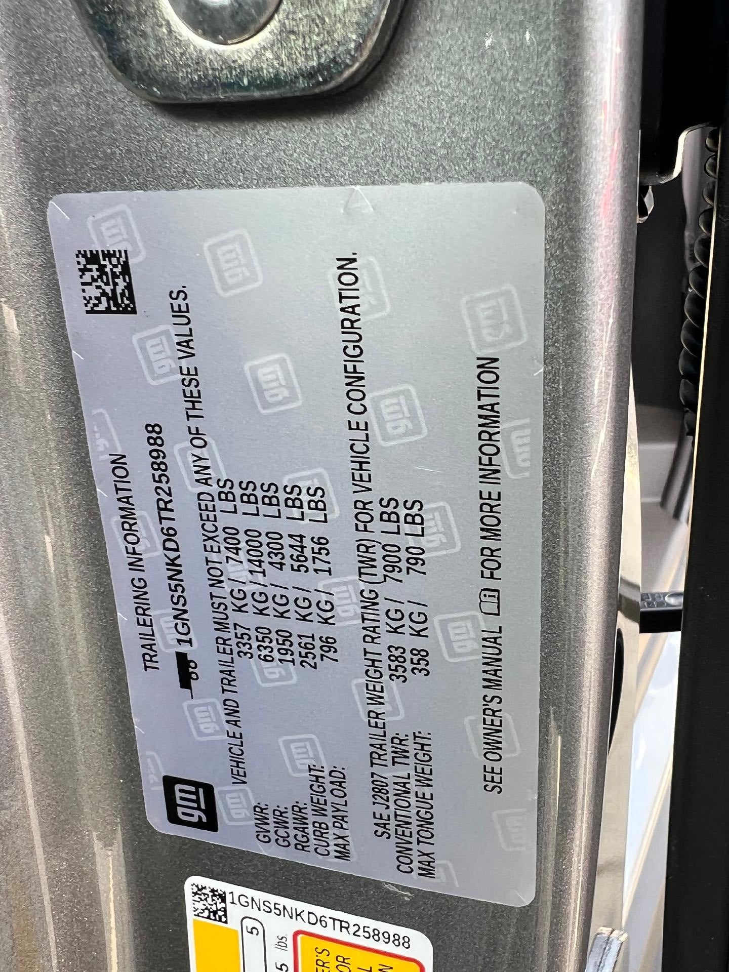 2026 Chevrolet Tahoe LT