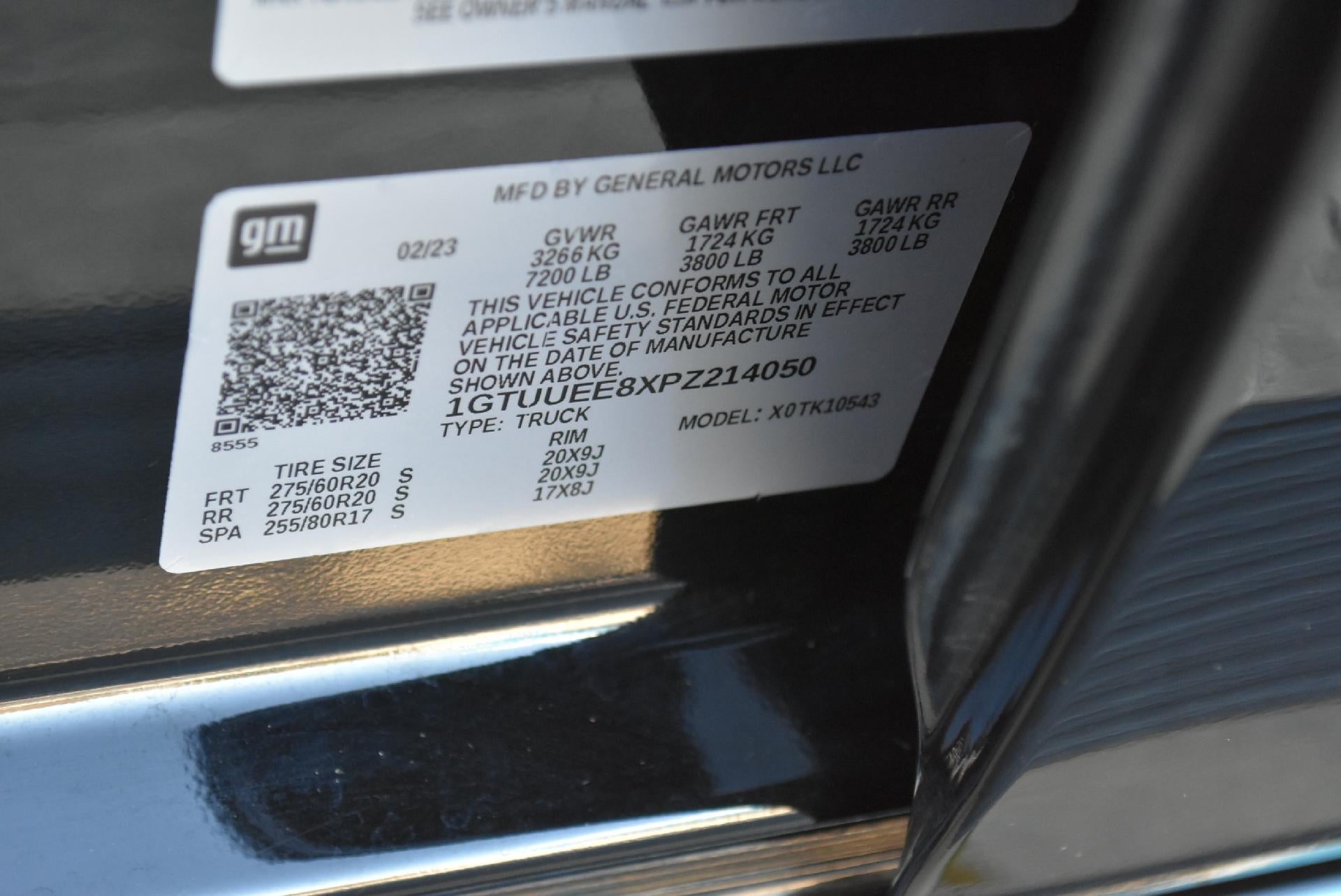 2023 GMC Sierra 1500 Crew Cab Short Box 4-Wheel Drive AT4