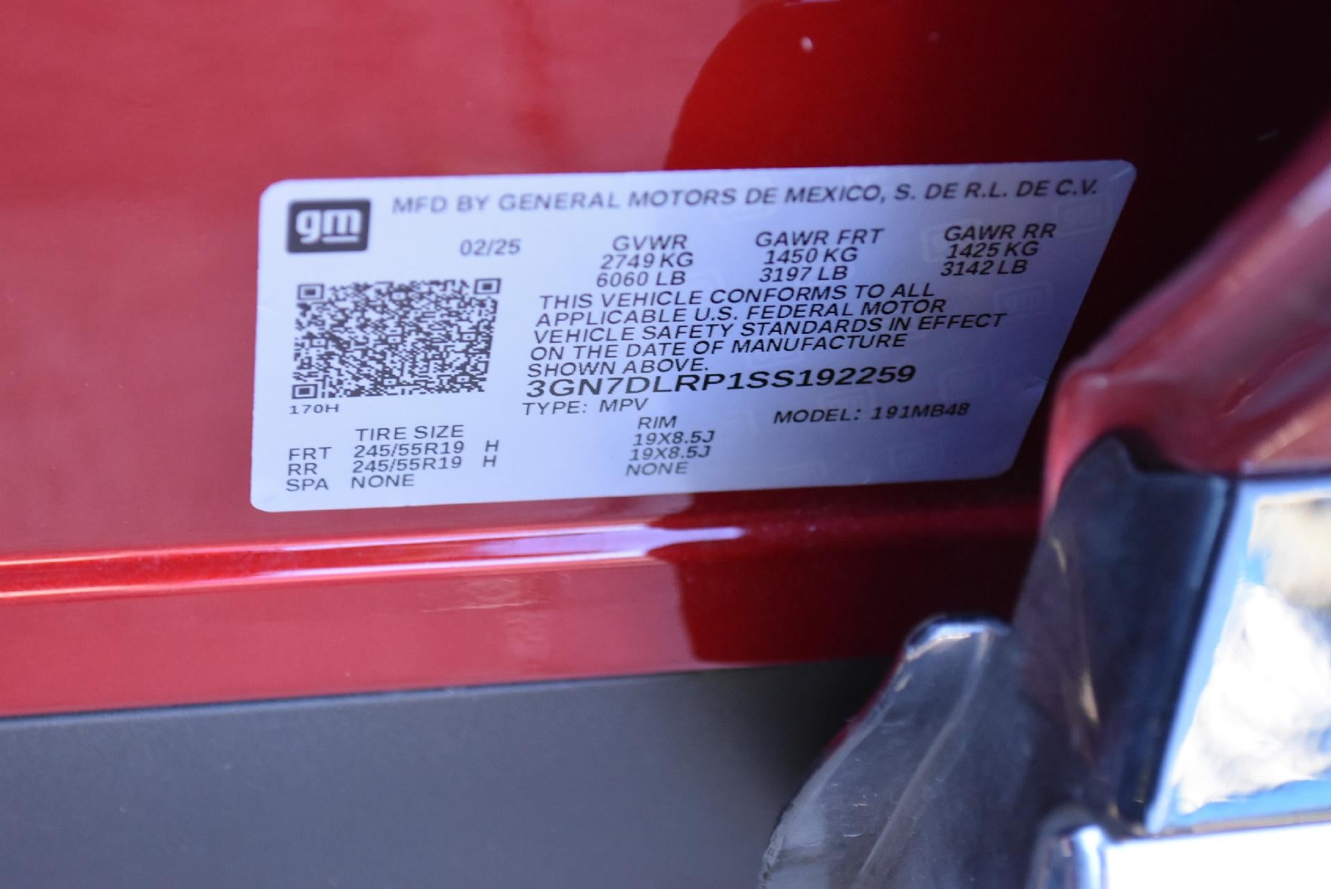 2025 Chevrolet Equinox EV LT