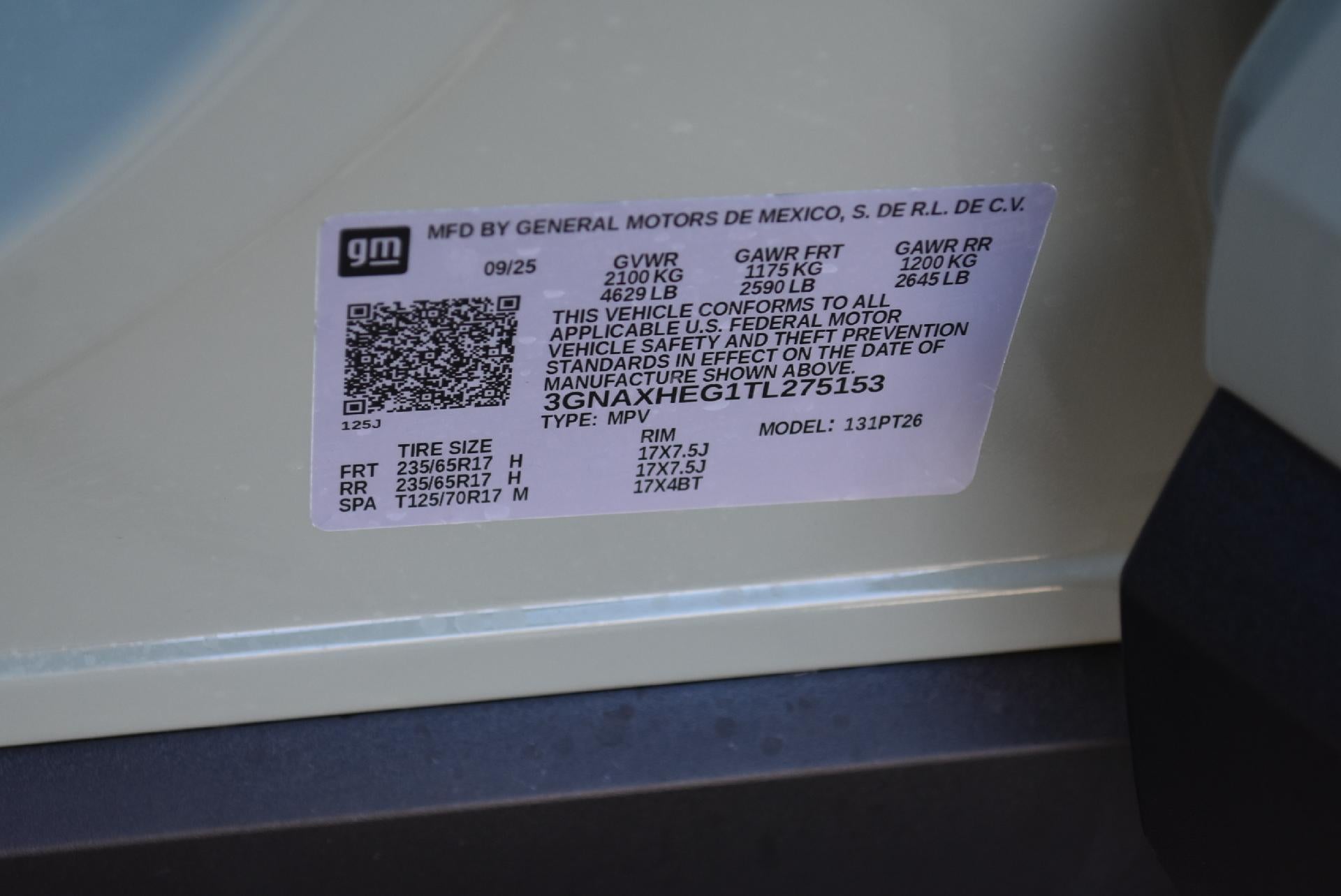 2026 Chevrolet Equinox LT