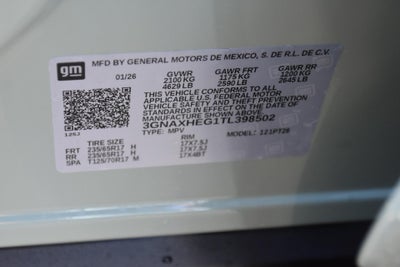 2026 Chevrolet Equinox LT