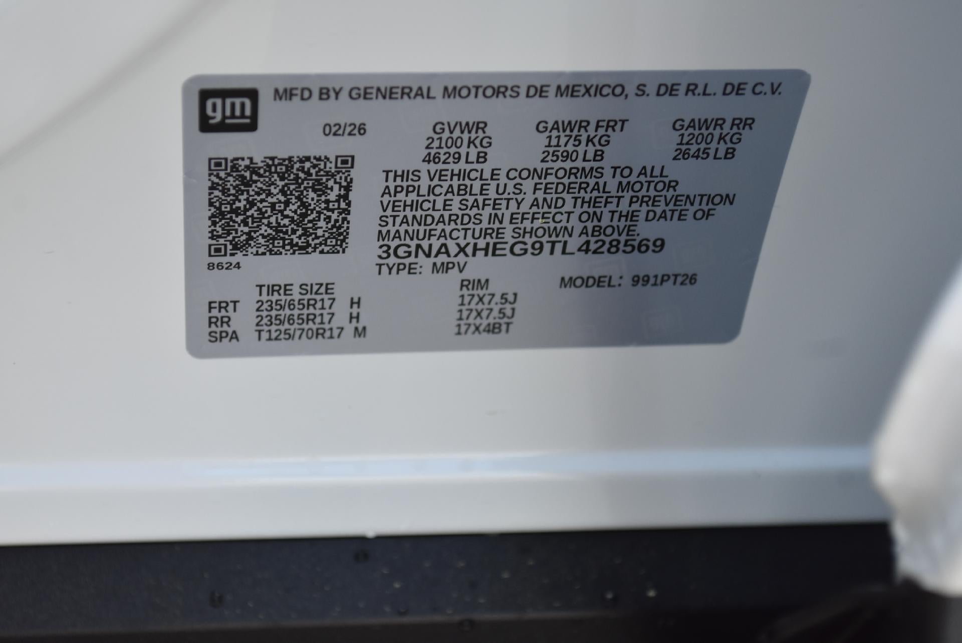 2026 Chevrolet Equinox LT