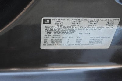 2015 GMC Sierra 1500 Crew Cab Short Box 4-Wheel Drive SLT