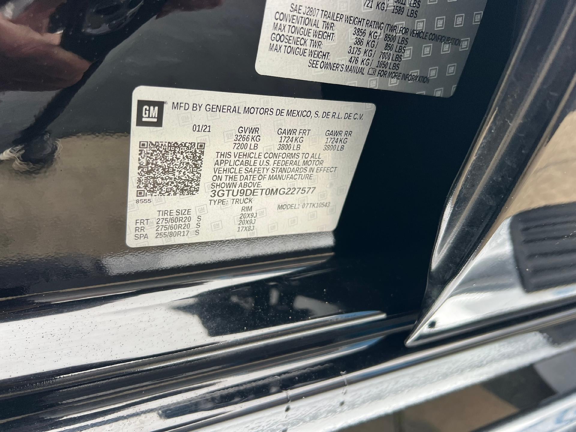 2021 GMC Sierra 1500 SLT