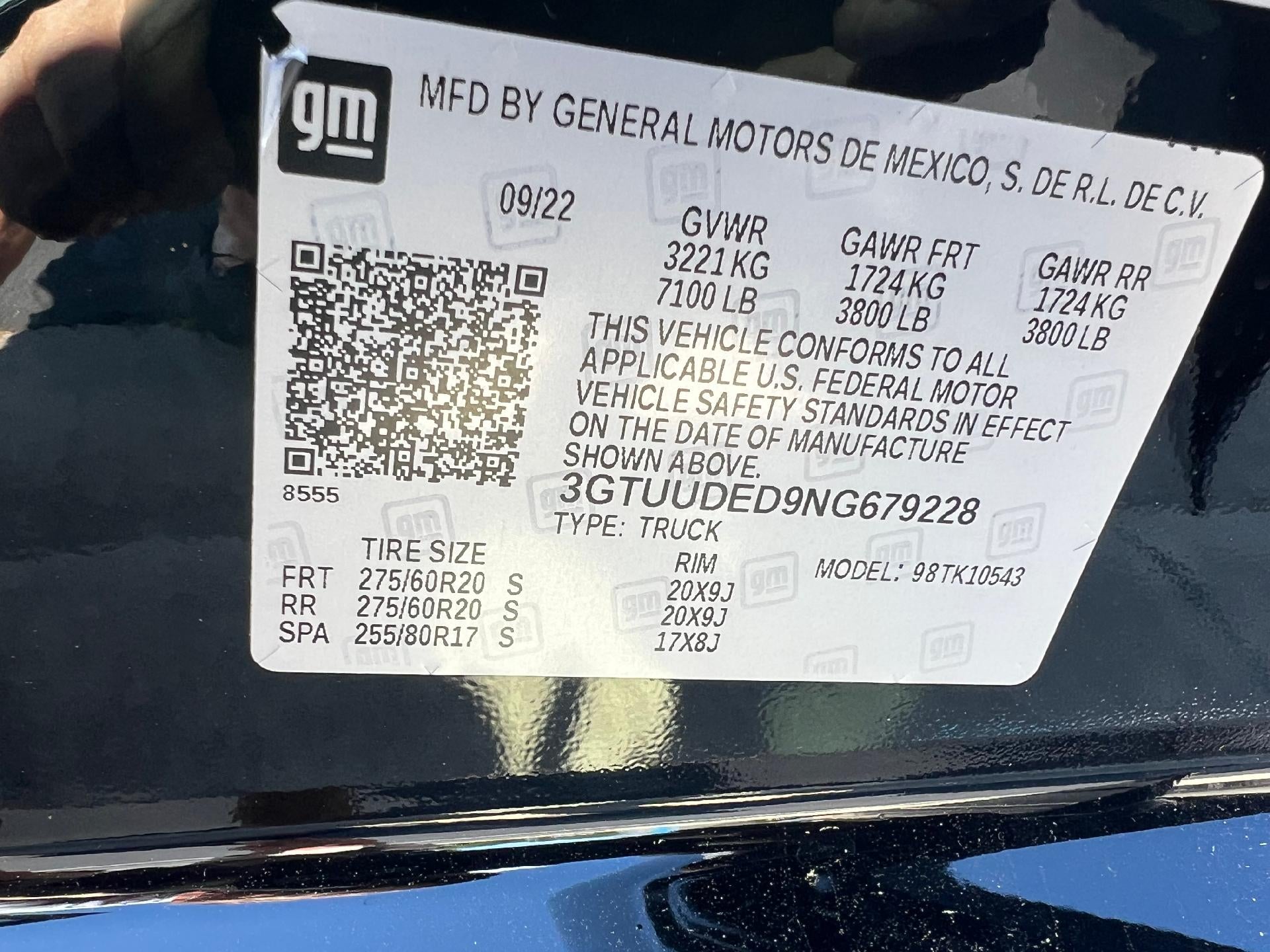 2022 GMC Sierra 1500 SLT