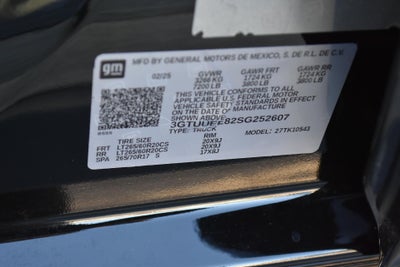 2025 GMC Sierra 1500 Crew Cab Short Box 4-Wheel Drive AT4