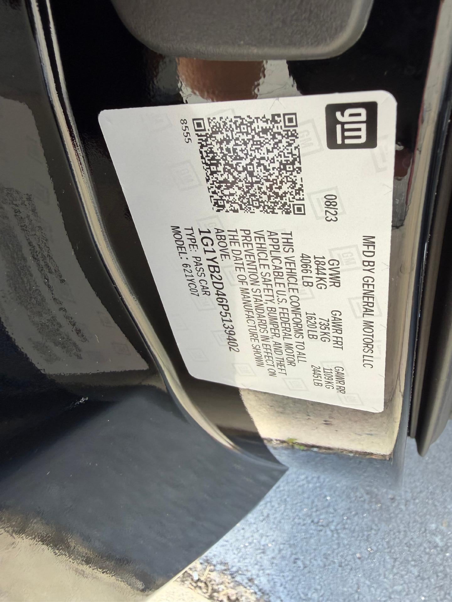 2023 Chevrolet Corvette Stingray 2LT
