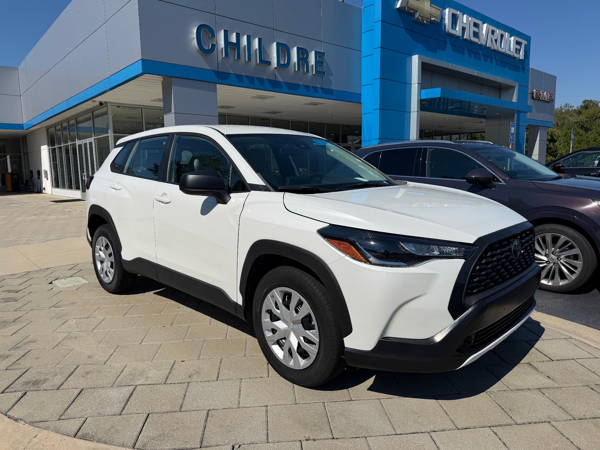 Used 2022 Toyota Corolla Cross L with VIN 7MUAAAAG2NV001003 for sale in Milledgeville, GA